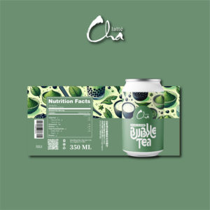 Chalatte Bubble Tea(Matcha Flavor)